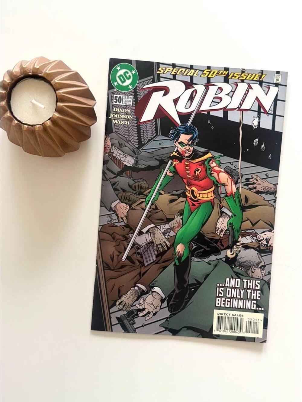 Robin #50 Tim Drake - Comic Book: 1998 Special Edition, Lady Shiva & King Snake